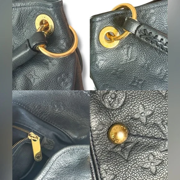 Louis Vuitton Artsy MM Empreinte Leather Slate Gray Ardoise Gold Hardware - Picture 8 of 16